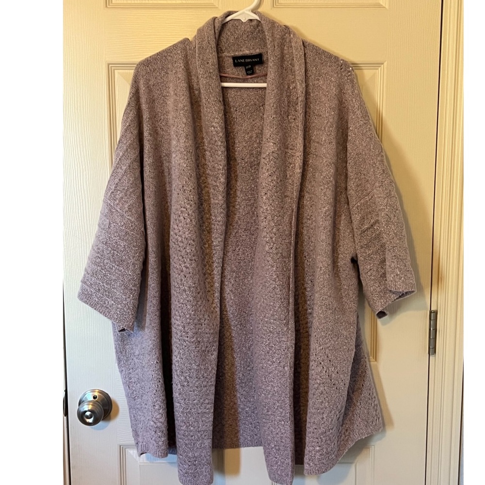 Purple grayish Overpiece coverup *Never Worn* PLUS SIZE